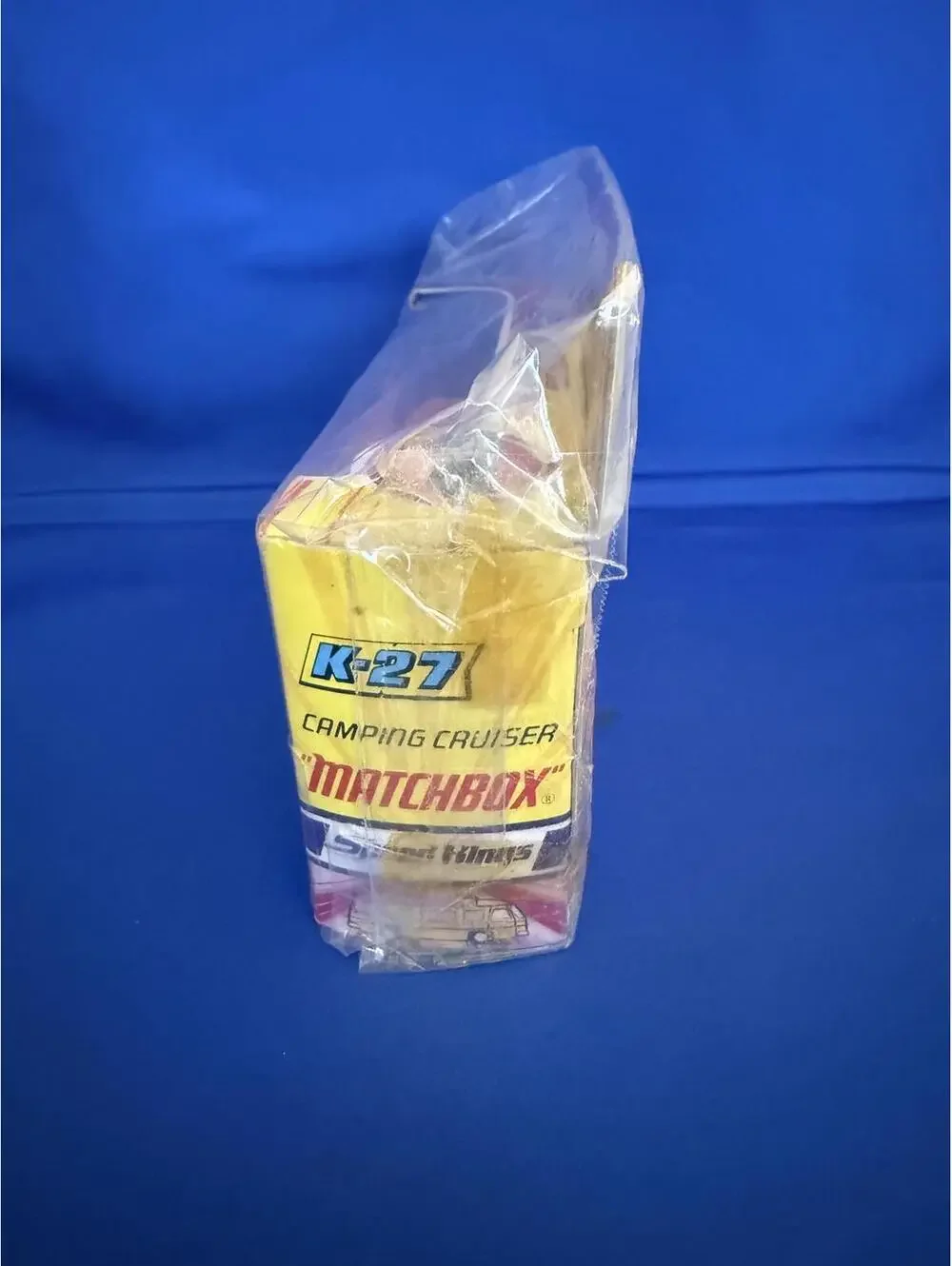 Matchbox Lesney Superkings K-27 Yellow Camping Cruiser 1971 - NIB